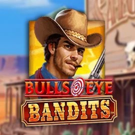 Slots logo of Bulls Eye Bandits from Origins at Ringospin Casino