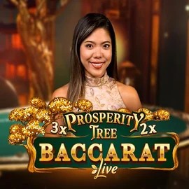Prosperity Tree Baccarat online game logo by Evolution on ringospins.it