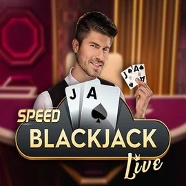 Official Live Casino logo: Speed Blackjack by Pragmatic Play at Ringospin Casino